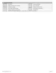 Oil and Gas Waste Facility Permit Application - Ohio, Page 2