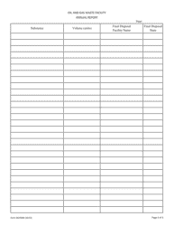 Form OG35004 Annual Waste Report - Ohio, Page 4