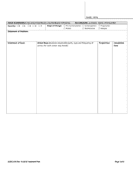 Form AODC-010 Treatment Plan - Conta Costa County, California, Page 5