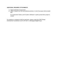 Ldwf Target Range Grant Application - Louisiana, Page 4