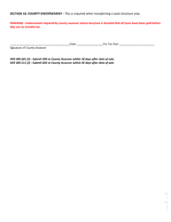 Form DRS-EZ2 Dealer Report of Sale &amp; Transfer Affidavit - Nevada, Page 4