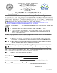 Form LIC-308 Application for Initial Additional Member or Officer of a Partnership, LLC, or Corporation - Nevada, Page 3