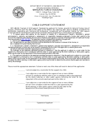 Form LIC-308 Application for Initial Additional Member or Officer of a Partnership, LLC, or Corporation - Nevada, Page 6