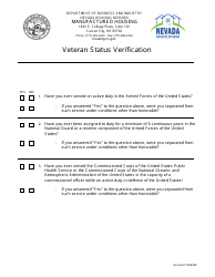 Form LIC-308 Application for Initial Additional Member or Officer of a Partnership, LLC, or Corporation - Nevada, Page 9