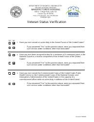 Form LIC-311 (LIC-317; LIC-318) Application for Initial Serviceperson/Salesperson License - Nevada, Page 10