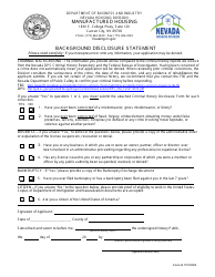 Form LIC-311 (LIC-317; LIC-318) Application for Initial Serviceperson/Salesperson License - Nevada, Page 4