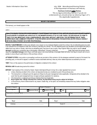 Purchase Contract - Used Homes - Nevada, Page 2