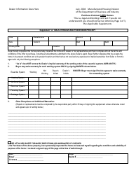 Purchase Contract - Used Homes - Nevada, Page 4