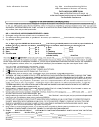 Purchase Contract - Used Homes - Nevada, Page 6