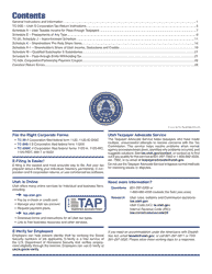 Instructions for Form TC-20S Utah S Corporation Return - Utah, Page 2