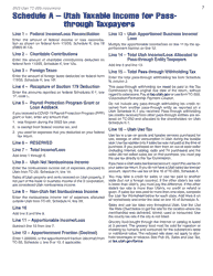 Instructions for Form TC-20S Utah S Corporation Return - Utah, Page 9