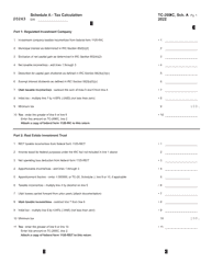 Form TC-20MC Utah Tax Return for Miscellaneous Corporations - Utah, Page 3