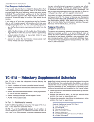 Instructions for Form TC-41 Utah Fiduciary Income Tax Return - Utah, Page 12