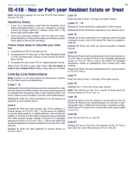 Instructions for Form TC-41 Utah Fiduciary Income Tax Return - Utah, Page 20