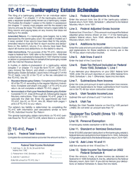 Instructions for Form TC-41 Utah Fiduciary Income Tax Return - Utah, Page 21