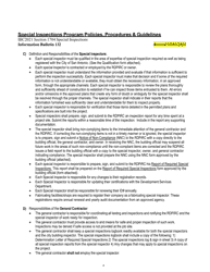 Program Policies, Procedures &amp; Guidelines, Lists, Notice Forms, and Report Forms for Special Inspections - City of San Antonio, Texas, Page 4
