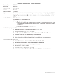 Form CBM QCD16 Standardization of Hma Pycnometers - Illinois, Page 2