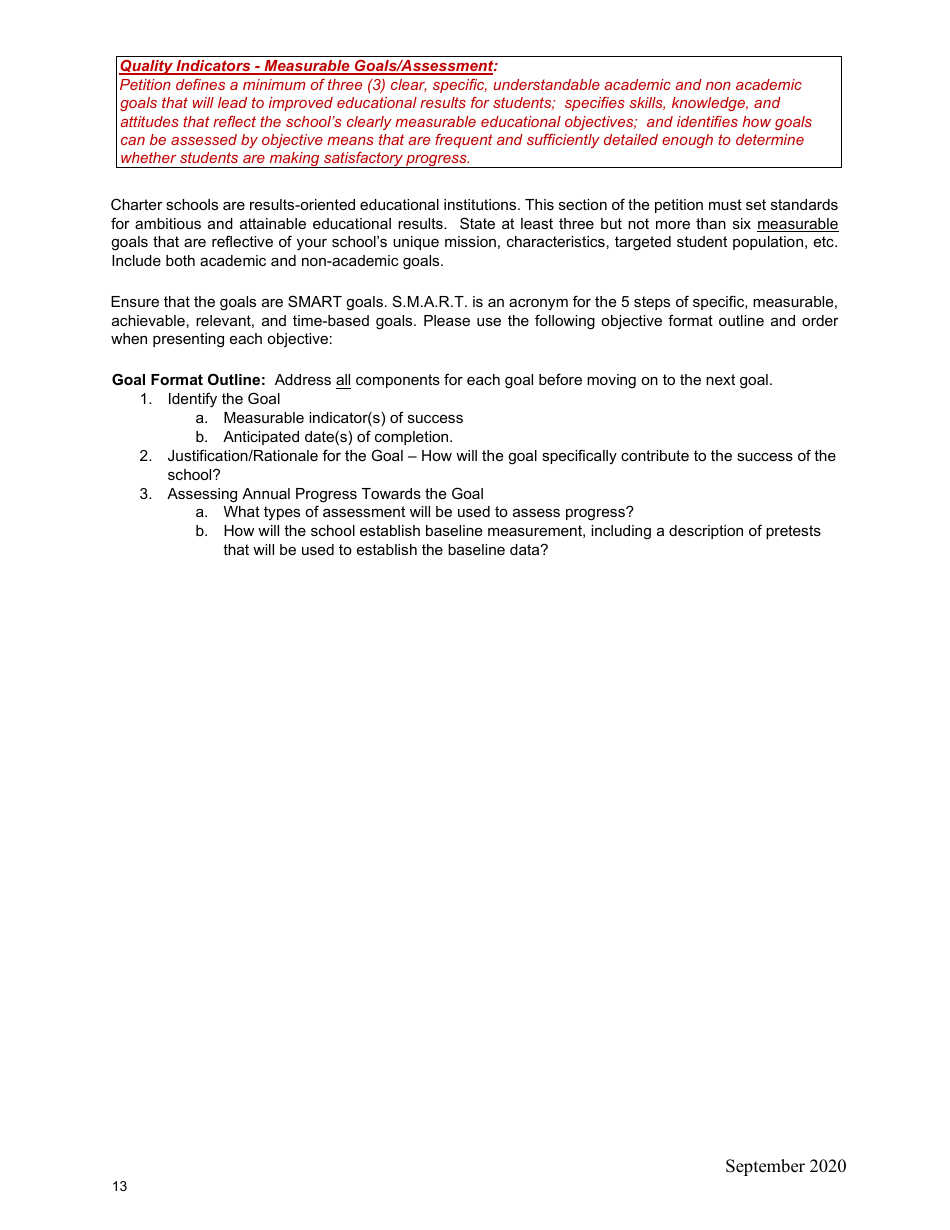 Charter School Petition - Kansas, Page 13