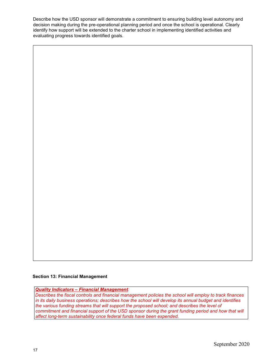 Charter School Petition - Kansas, Page 17