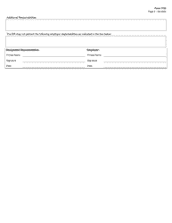 Form 1720 Appointment of a Designated Representative - Texas, Page 2