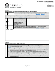 One-Time Compliance Report for Dental Dischargers - City of Garland, Texas, Page 3