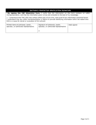 Criminal History Check Search Confirmation for Services Provided by Contractors, Contractor Staff, and Subcontractors - Texas, Page 3