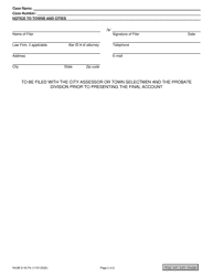 Form NHJB-2142-PE Notice to Towns and Cities Pursuant to Rsa 554:18-a - New Hampshire, Page 2