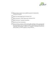 Self-verification - Ridot and Army Corps of Engineers Ri Programmatic General Permit Application Review Checklist - Rhode Island, Page 2