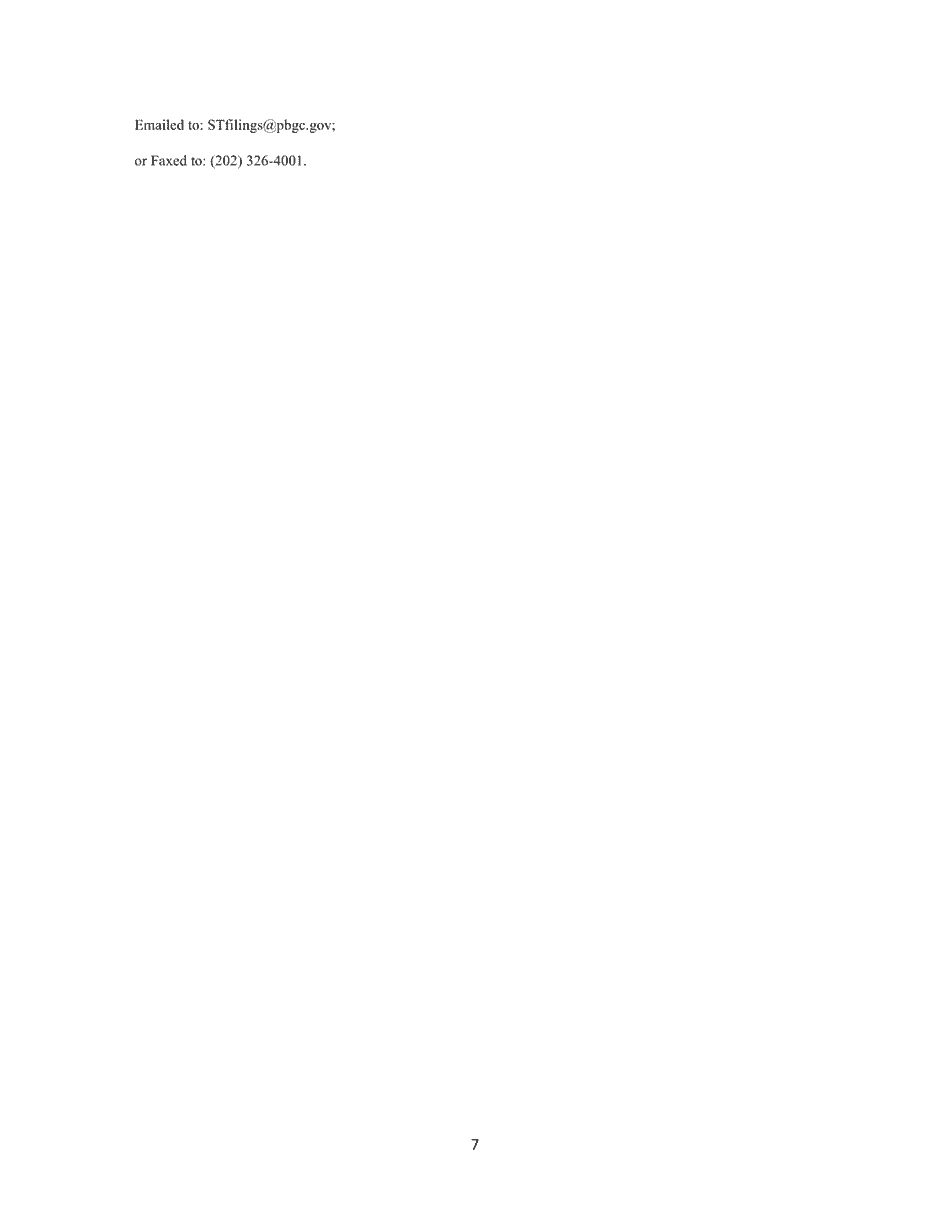 Missing Participants Filing Instructions, Page 7