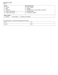 Form SFN62259 North Dakota Development Fund, Inc. (Nddf)/Ssbci Form for Demographics-Related Data - North Dakota, Page 3