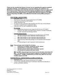 Form 6945 Application for Virginia Certification Safe Drinking Water Program - Virginia, Page 2