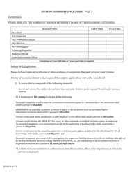 Form DSFS142 Citation Authority Application - New Hampshire, Page 2