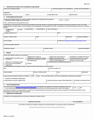 Forme IMM5911 Appendice 1 Programme Pilote D&#039;immigration Dans Les Communautes Rurales Et Du Nord - Canada (French), Page 2