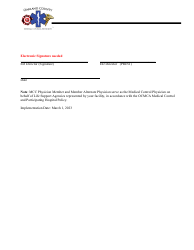 Medical Control Hospital Letter of Compliance - Oakland County, Michigan, Page 5