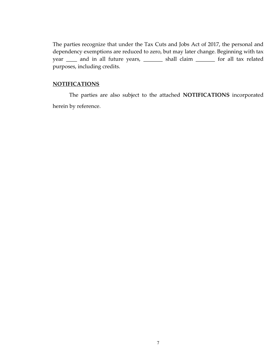 Child Support Order - Warren County, Ohio, Page 7