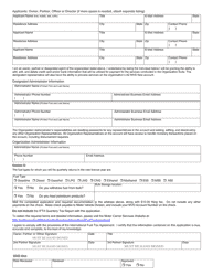 Form 96-0430 Ifta/Irp Account Changes Application - Arizona, Page 2
