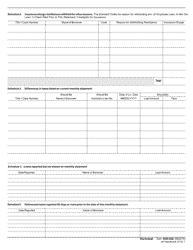 Form HUD-646 Worksheet for Reconcilement of Insurance Charges From the Title I Monthly Statement, Page 2