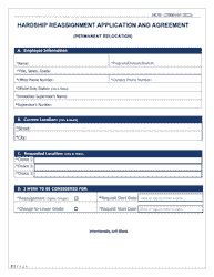 Form HUD-25060 Hardship Reassignment Application and Agreement, Page 2