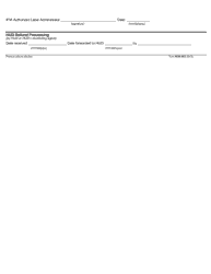 Form HUD-303 Refunds Due Manufacturer (Unused Labels), Page 2