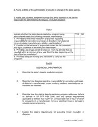 Form HUD-310-DRSC Dispute Resolution Certification, Page 2