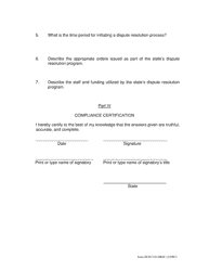 Form HUD-310-DRSC Dispute Resolution Certification, Page 3