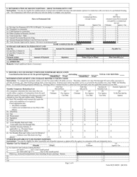 Form HUD-40030 Claim for Temporary Relocation Expenses (Residential Moves) (Appendix a, 49 Cfr 24.2(A)(9)(II)(D)), Page 2