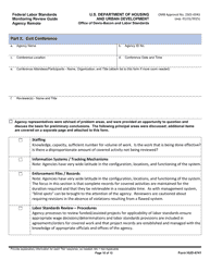 Form HUD-4741 Federal Labor Standards Monitoring Review Guide Agency on-Site, Page 10