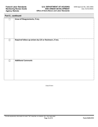 Form HUD-4741 Federal Labor Standards Monitoring Review Guide Agency on-Site, Page 12