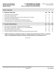 Form HUD-4741 Federal Labor Standards Monitoring Review Guide Agency on-Site, Page 5
