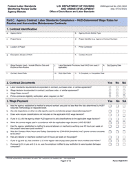 Form HUD-4741 Federal Labor Standards Monitoring Review Guide Agency on-Site, Page 6