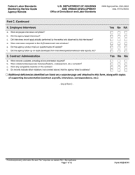 Form HUD-4741 Federal Labor Standards Monitoring Review Guide Agency on-Site, Page 7