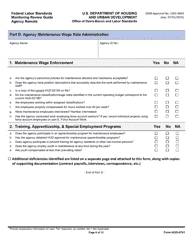 Form HUD-4741 Federal Labor Standards Monitoring Review Guide Agency on-Site, Page 8