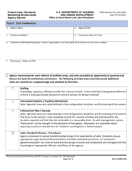 Form HUD-4742 Federal Labor Standards Monitoring Review Guide Agency Remote, Page 8