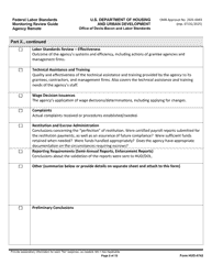 Form HUD-4742 Federal Labor Standards Monitoring Review Guide Agency Remote, Page 9